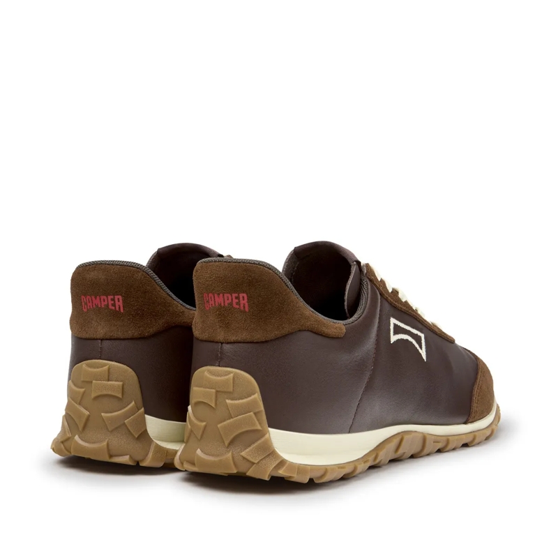Camper Low-Top-Sneaker - Zertifikat der Leather Working Group- Schuhmach dunkel-braun(Image 3)
