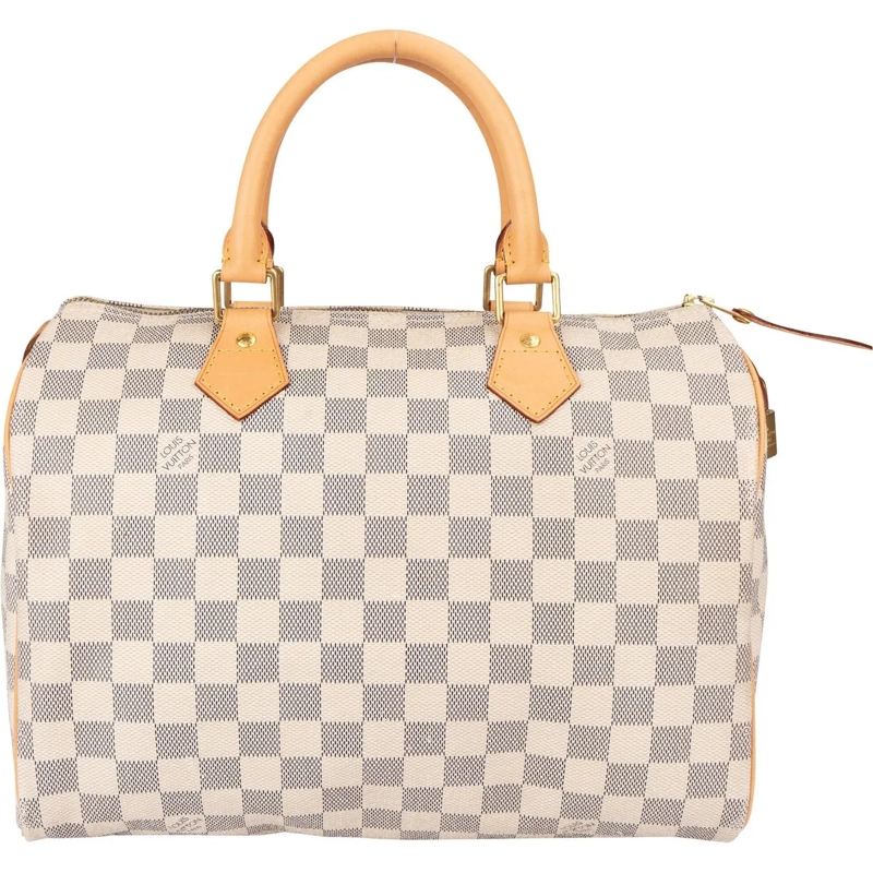 Louis Vuitton Tote Louis Vuitton Damier Azur Monogram Speedy 30 Handb weiß