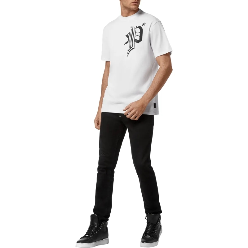 Philipp Plein T-Shirt T-Shirt Skull weiss(Image 4)