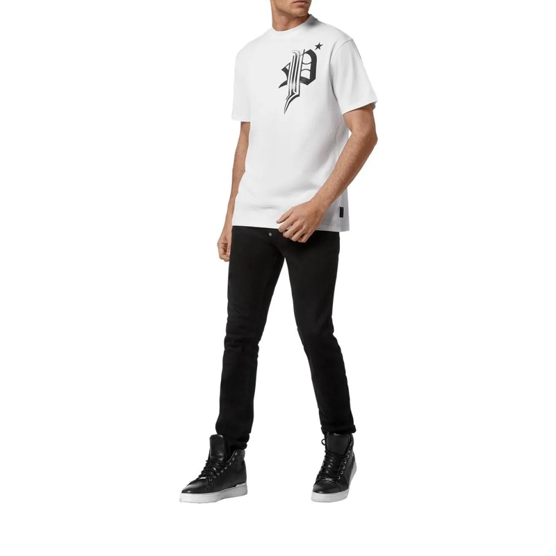 Philipp Plein T-Shirt T-Shirt Skull weiss(Image 3)