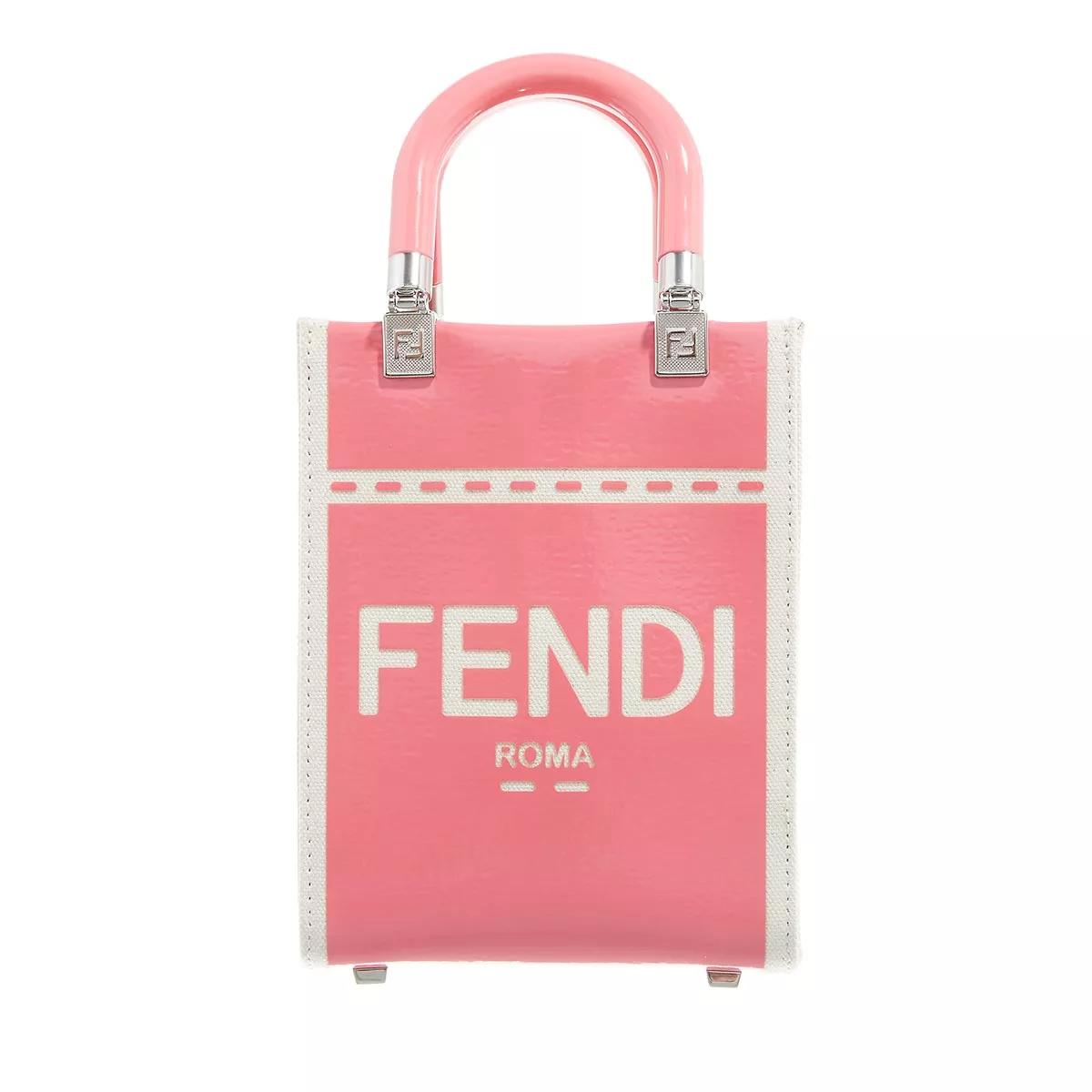 Fendi Sunshine Mini Shopper Pink | Minitasche