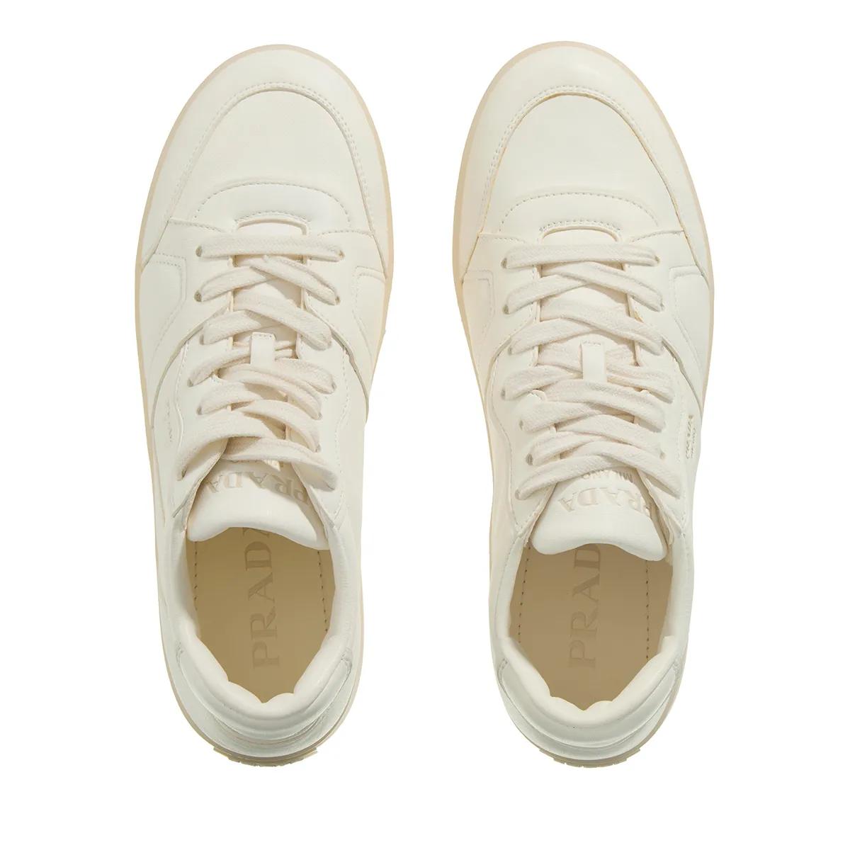 Thumbnail - Prada Low-Top Sneaker - Leather Sneaker - Gr. 37 (EU) - in Weiß - für Damen