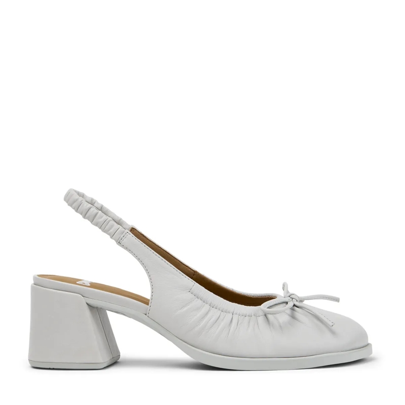 Camper Schnürschuhe Absätze Kora hell-grau