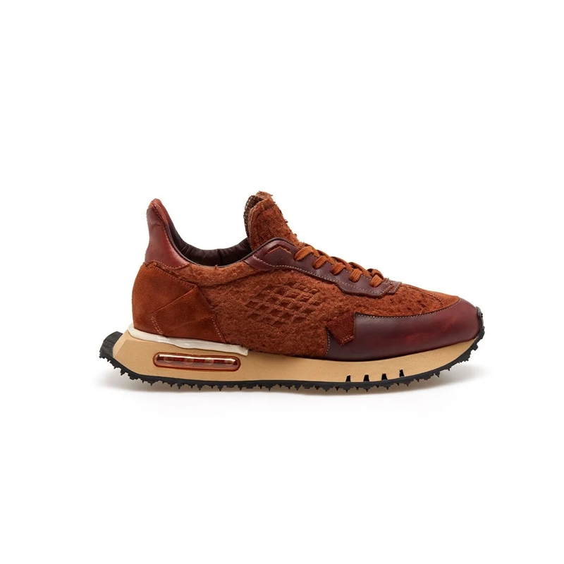 Be Positive Sneaker basse Space Race - Wool & Dyed Sneakers Brown
