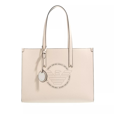 Emporio Armani Shopping Bag M Minidollaro Pu Nude Shopping Bag