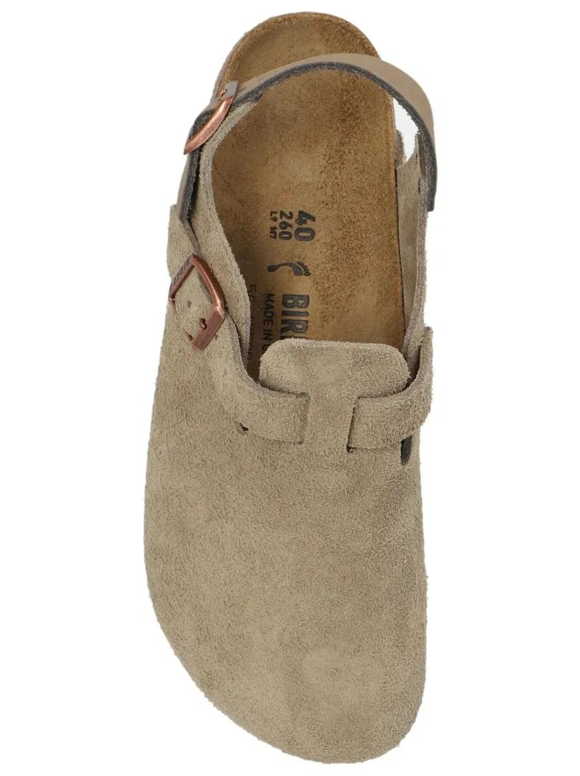 Thumbnail - Birkenstock Sandalen - Closed-Toe Sandals With Adjustable Strap And Cork - Gr. 39 (EU) - in Braun - für Damen