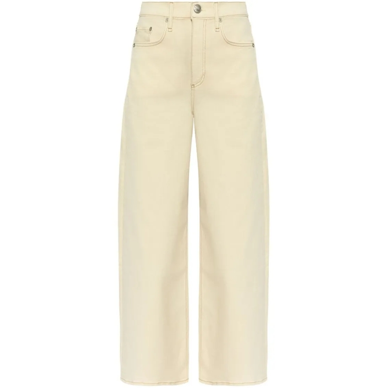 Rag & Bone Jeans Wide Leg Jeans Neutrals