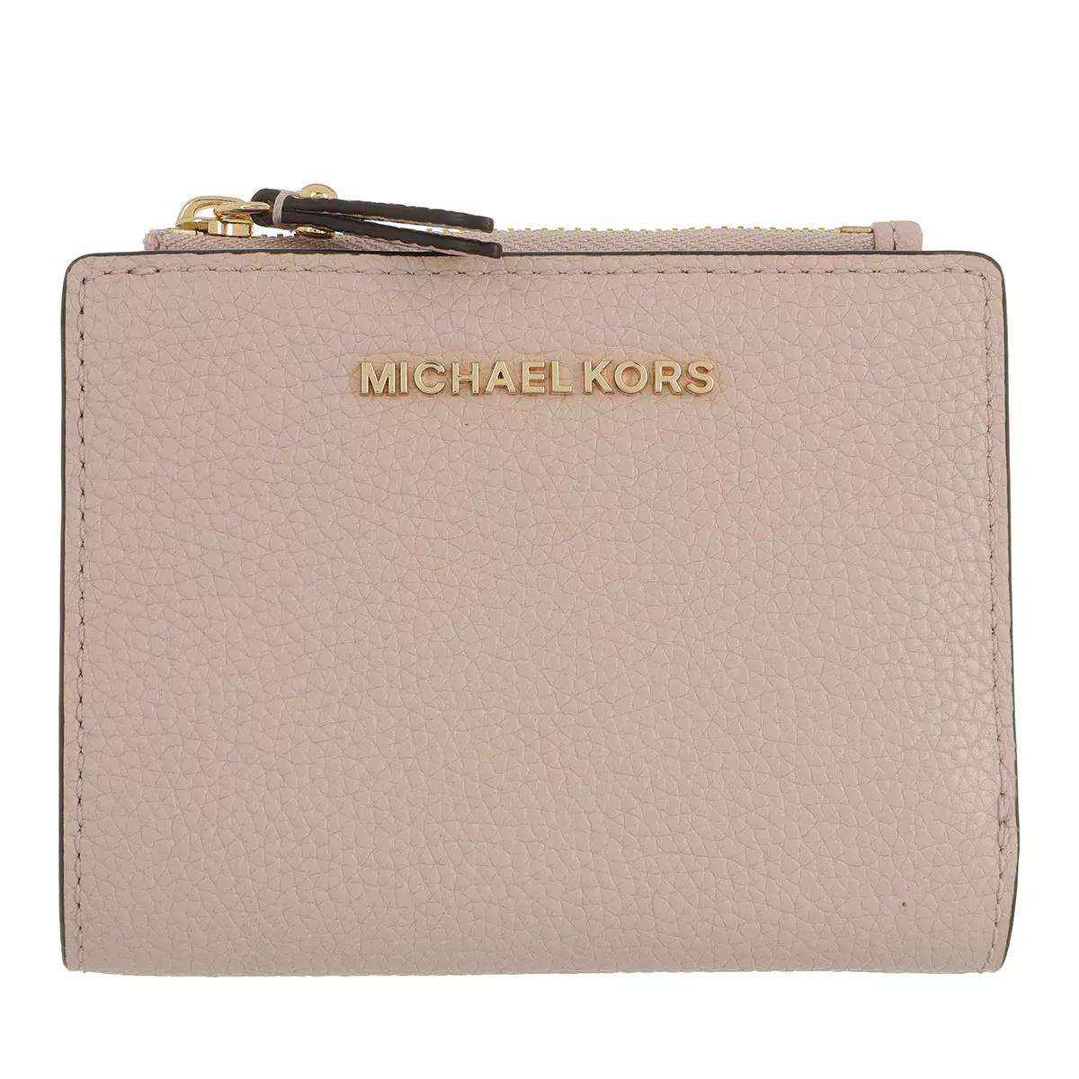 Michael Kors Jet Set Medium Snap Billfold Bifold wallet Bruin