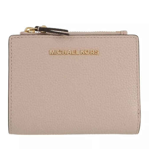 MICHAEL Michael Kors Jet Set Snap Billfold Wallet Leather Soft Pink Bi-Fold Portemonnee