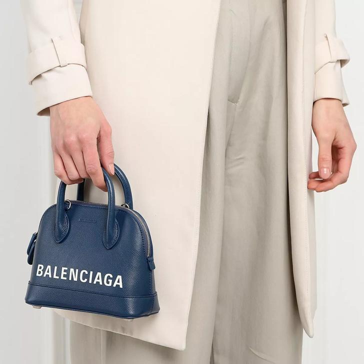 werk veel plezier Archeologie Balenciaga Tote Blue | Mini Tas | fashionette