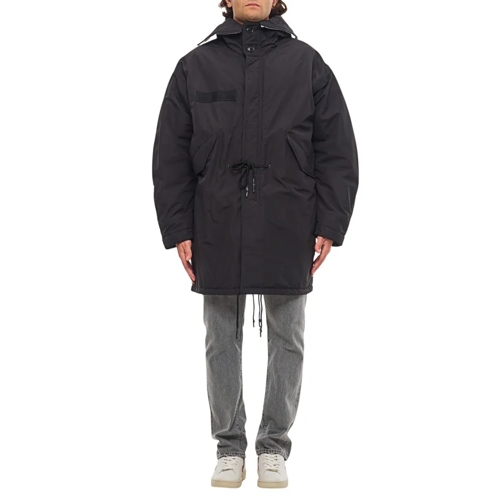 Junya Watanabe Daunenjacken Nylon Triple Layers Black