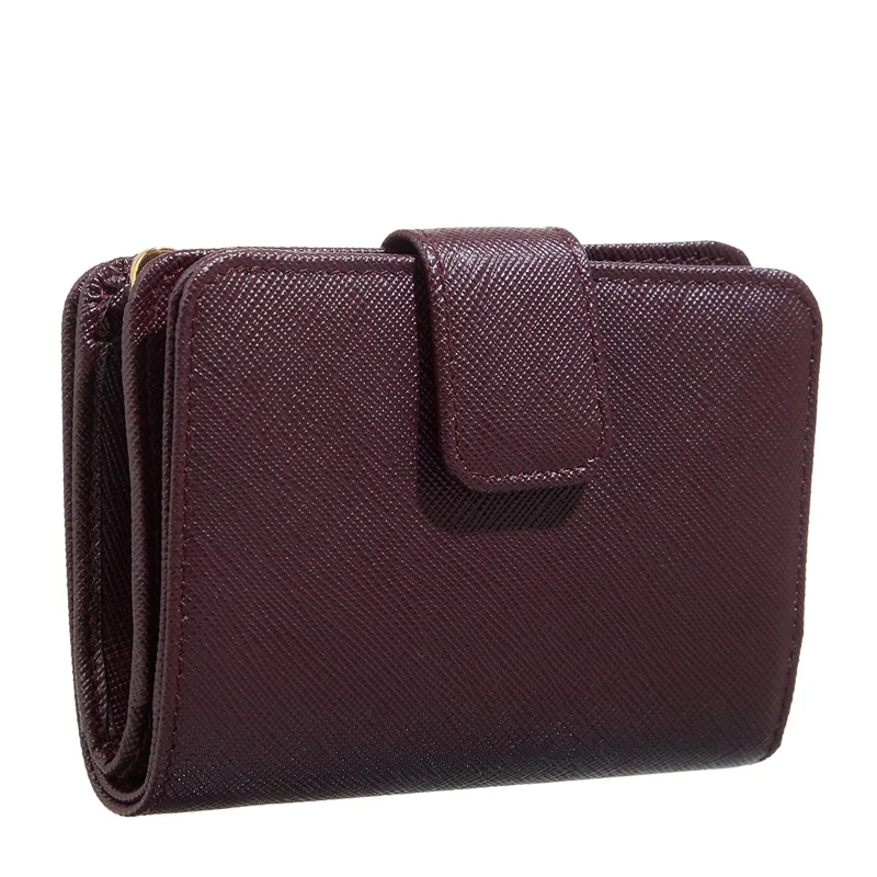 Prada Geldbörse Small Saffiano leather wallet bordeaux(Image 4)