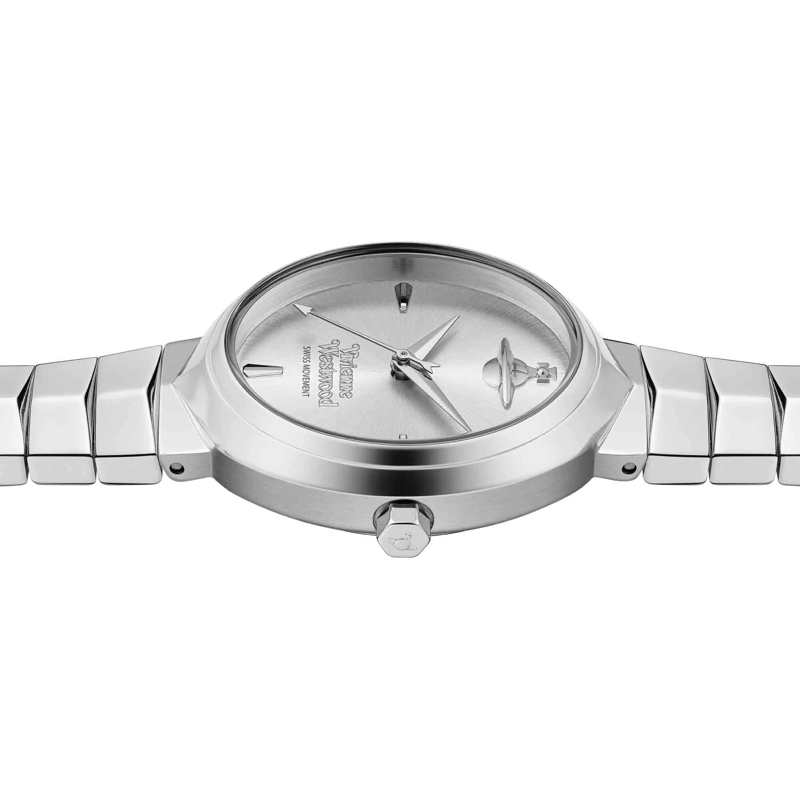 Vivienne Westwood Automatikuhr Quarzuhr Armour Watch silber(Image 6)