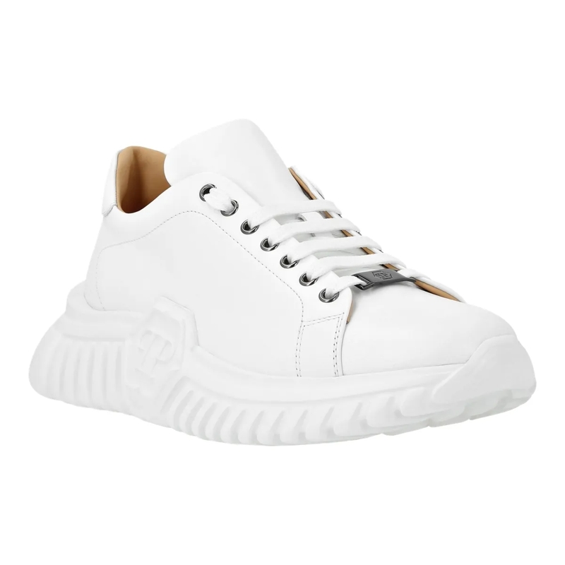 Philipp Plein Low-Top-Sneaker Runner Sneaker Supersonic weiss