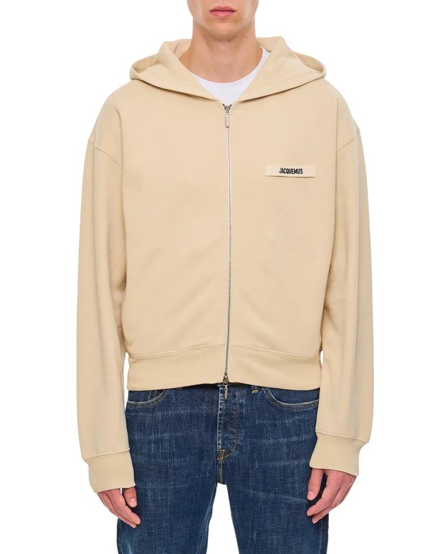 Jacquemus - Zipped Cotton Sweatshirt - Größe XL -