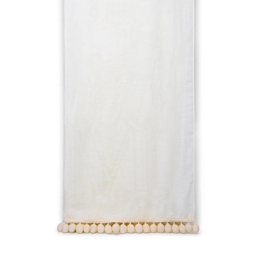 Max Mara White Silk Blend Stole White Tunn sjal