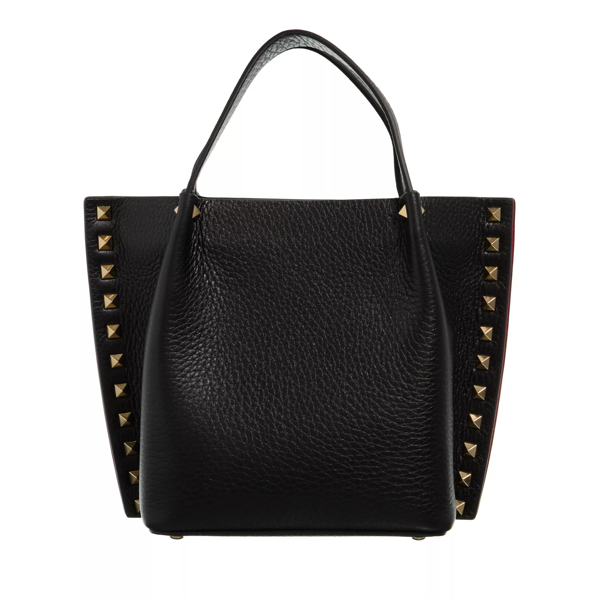 Valentino Garavani Tote - Small Tote Rockstud - Gr. unisize - in Schwarz - für Damen