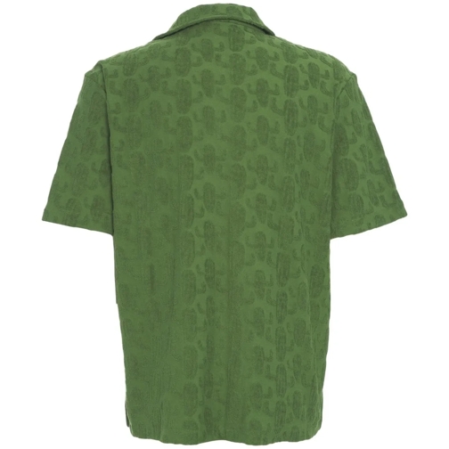 Closed Polo Oversize polo shirt with pattern grün (Image 2)