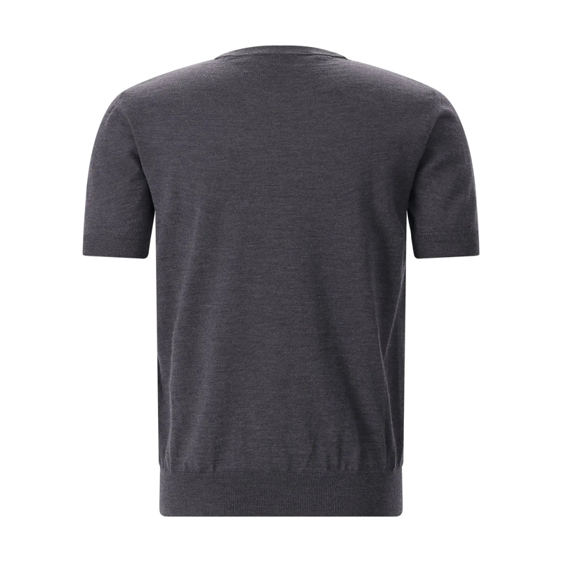 Valentino Garavani T-Shirt T-Shirt aus Schurwolle grau(Image 2)
