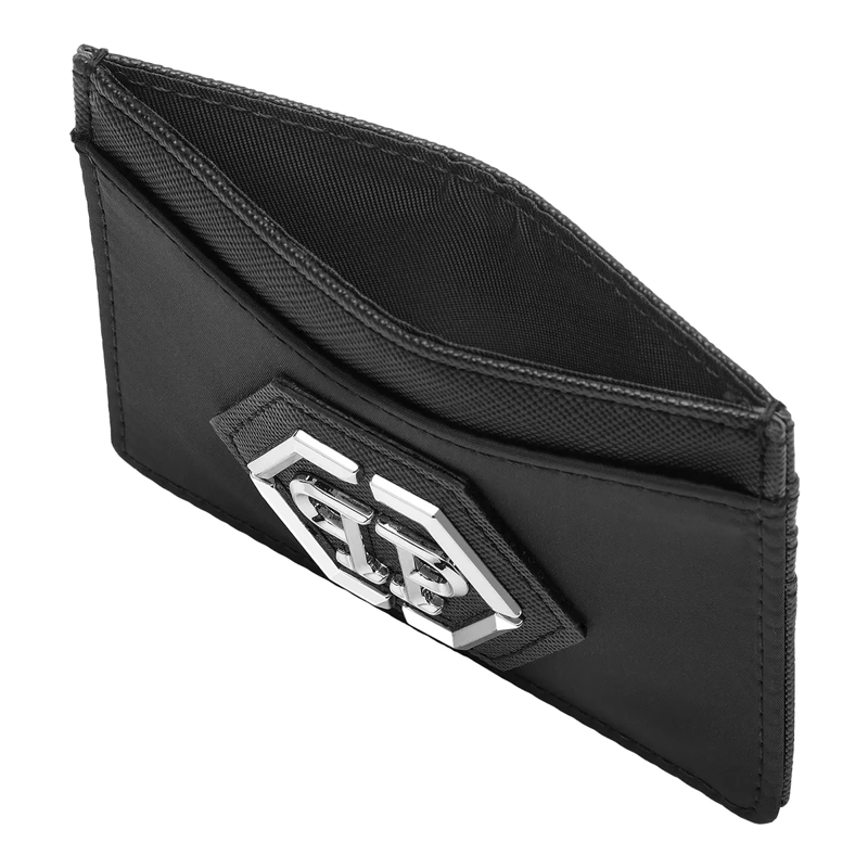 Philipp Plein Geldbörse Kartenetui Hexagon schwarz(Image 2)