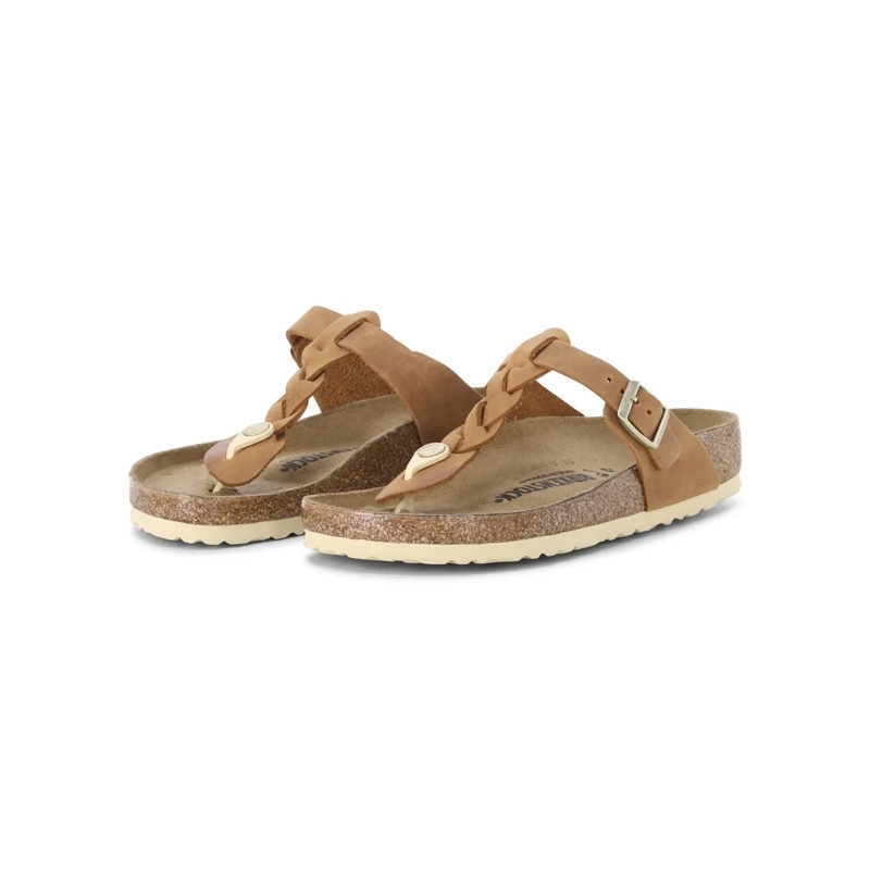 Birkenstock Schnürschuhe Sandale Gizeh Braun