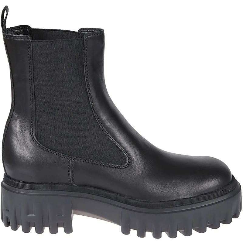 Hogan Stiefel H700 Chelsea Boots Black schwarz