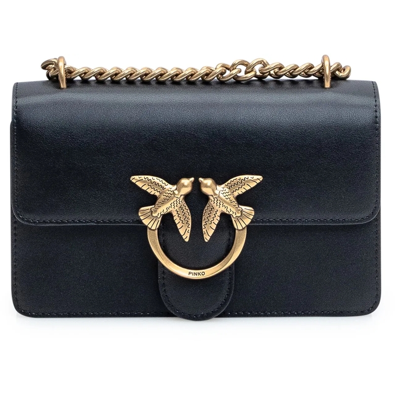 Pinko Schultertasche Borsa Love One Mini schwarz