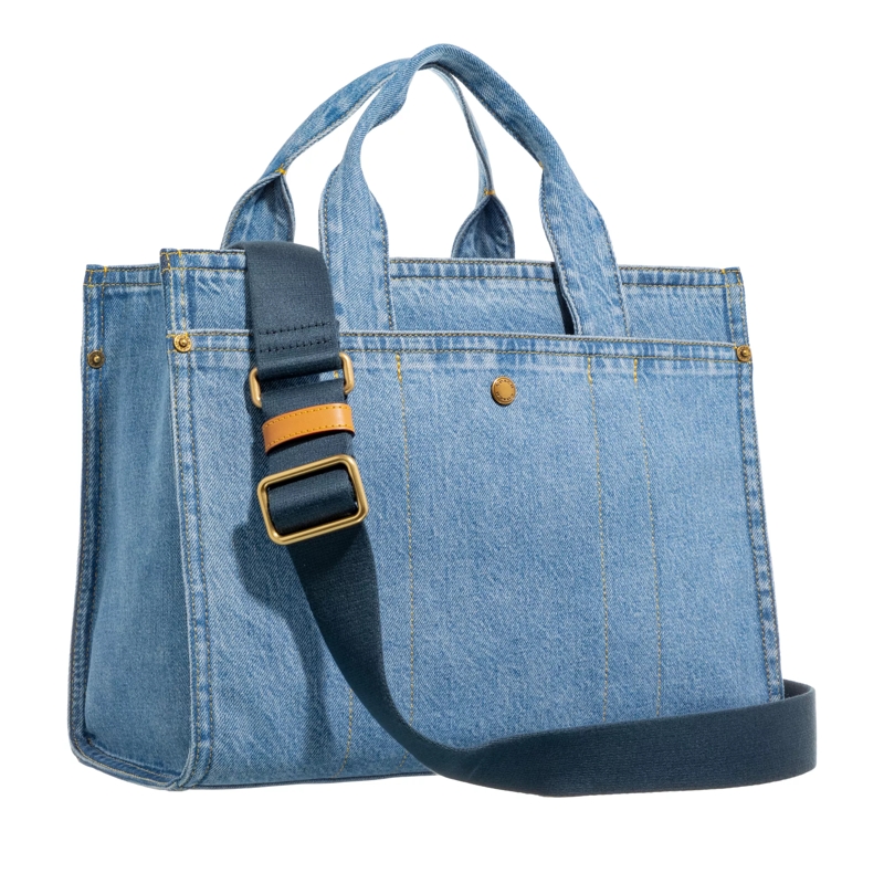 Coach Tote Denim Cargo Tote Indigo(Image 3)