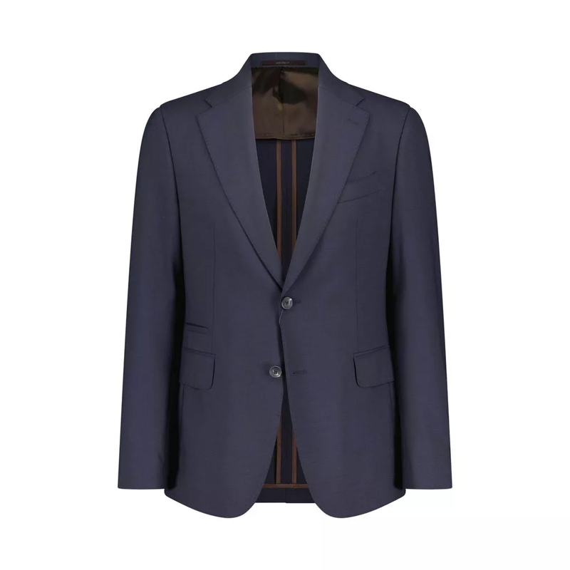 windsor. Anzugjacke Sakko Sono aus Schurwolle Blau(Image 5)