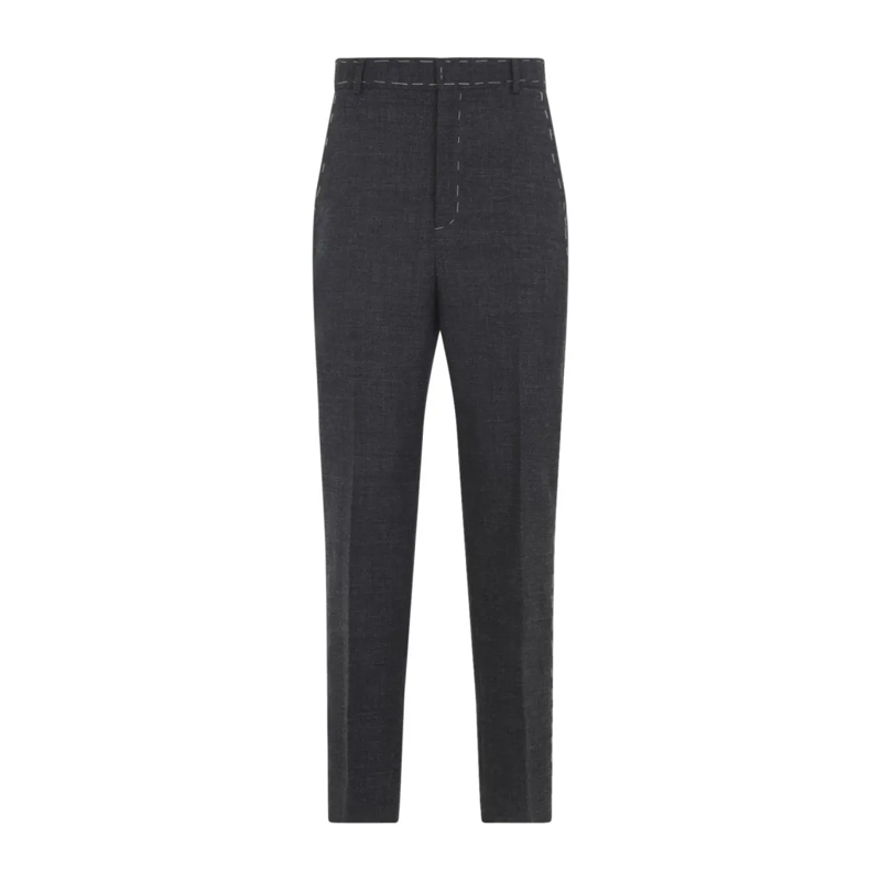 Moschino  Grey Wool Pants Grey