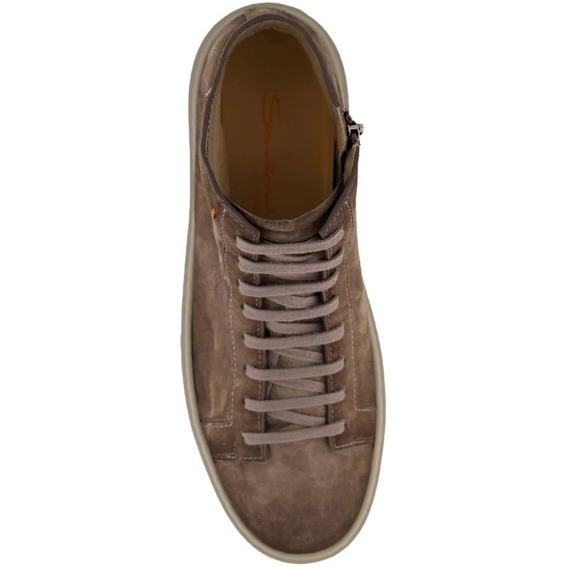 Santoni High-Top-Sneaker Heren Dump High Sneaker Beige beige(Image 3)