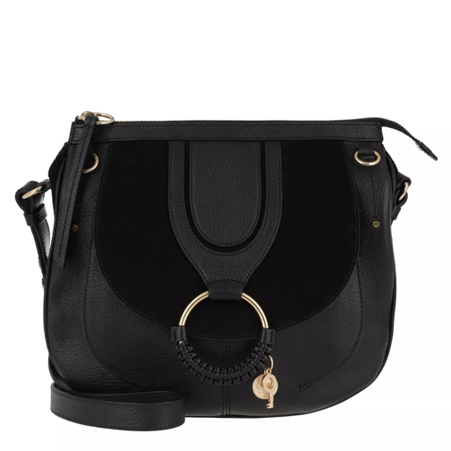 See By Chloé Hana Tote Bag Small Black Rymlig shoppingväska