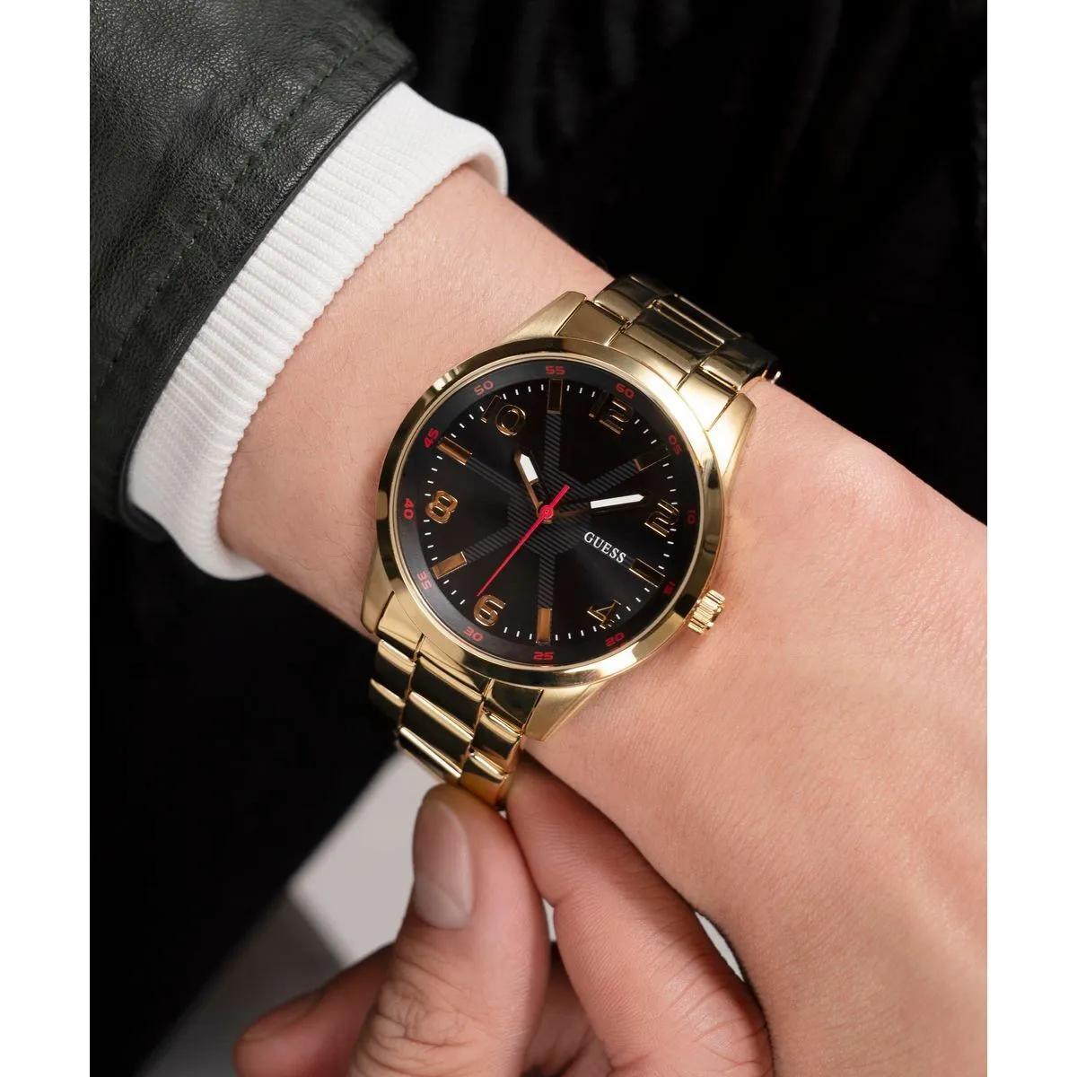 Thumbnail - Guess Uhren - Quarz-Analoguhr Monte - Gr. unisize - in Gold - für Damen