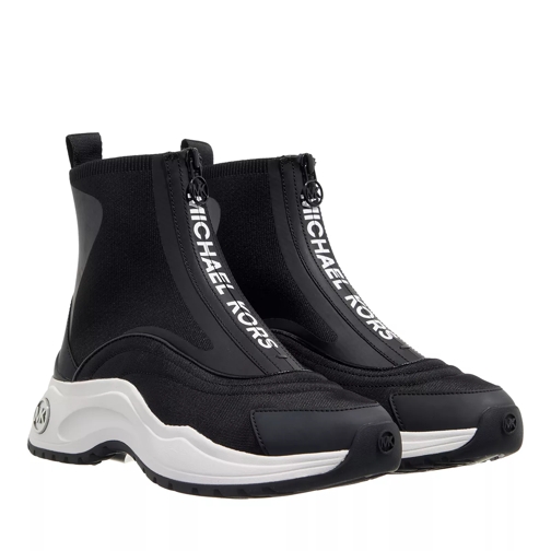 MICHAEL Michael Kors Dara Zip Bootie Black High-Top Sneaker
