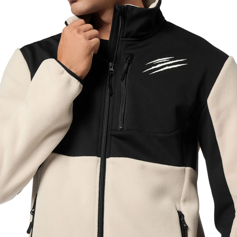 Plein Sport Daunenjacke Sweatjacke beige(Image 5)