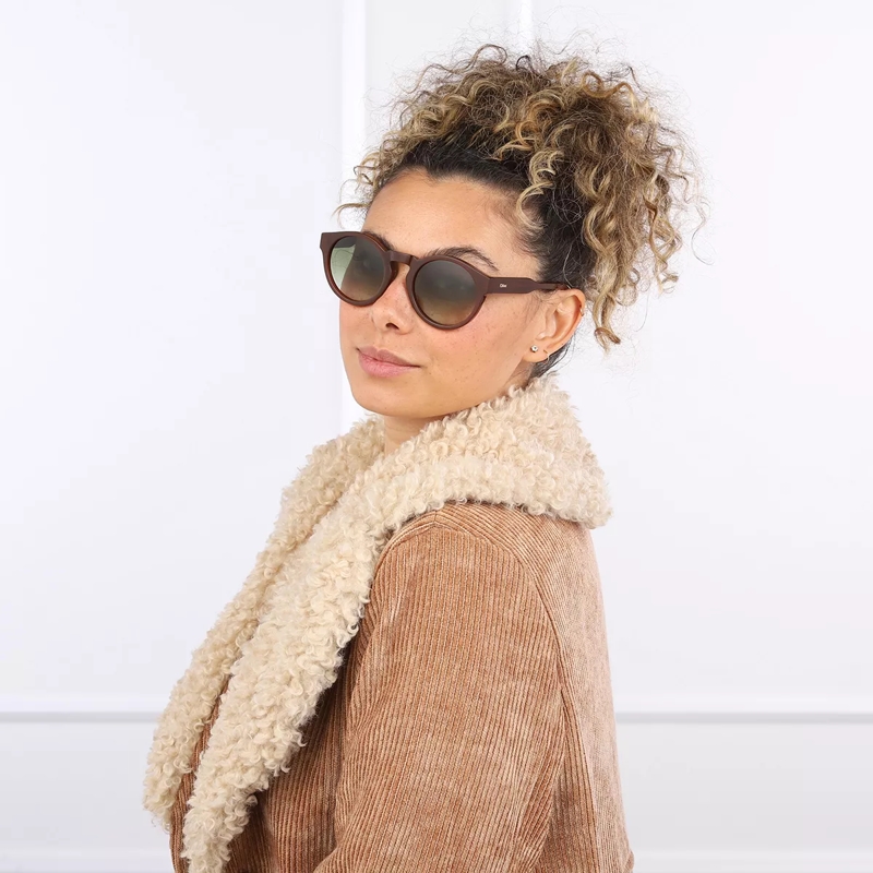 Chloé Zonnebril CH0158S BROWN-BROWN-GREEN(Image 2)