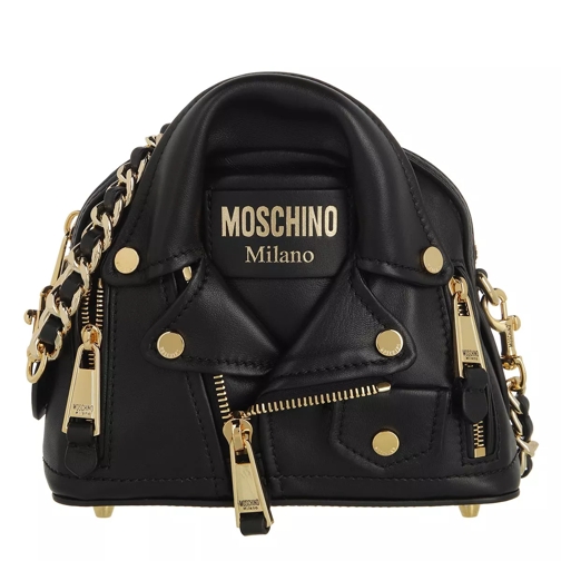 Moschino Borsa Tracolla Fantasia Nero Mini Bag