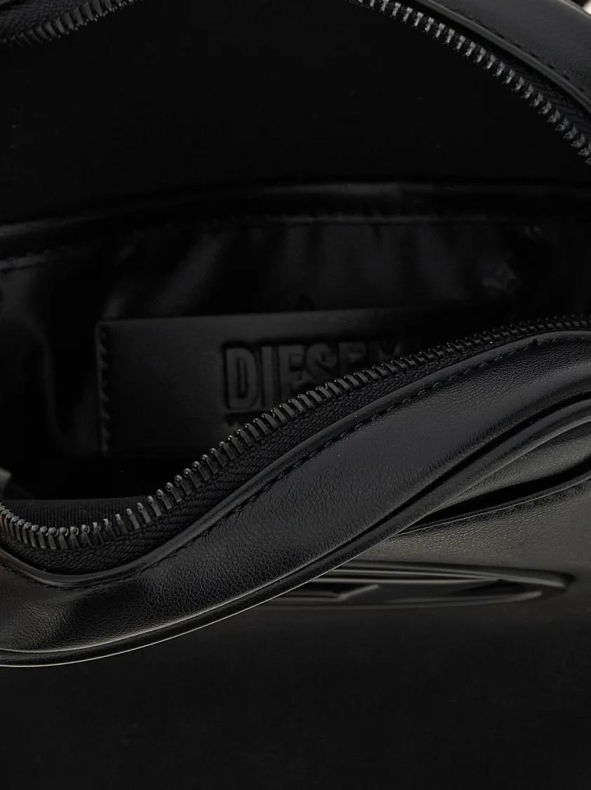 Diesel Hobo bags 'Holi-D' Crossbody Bag in zwart