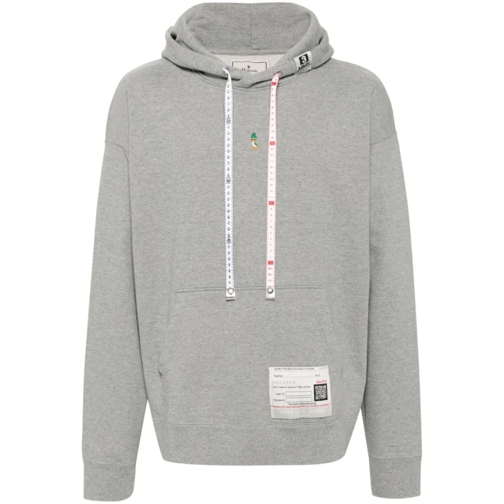 Maison Mihara Yasuhiro Hoodie Duck Embroidery Hoodie Grey