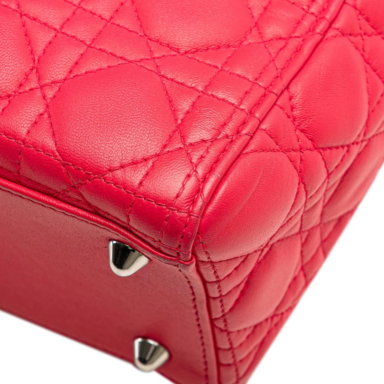 Thumbnail - Christian Dior Hobo Bags - Large Lambskin Cannage Lady Dior - Gr. unisize - in Gold - für Damen