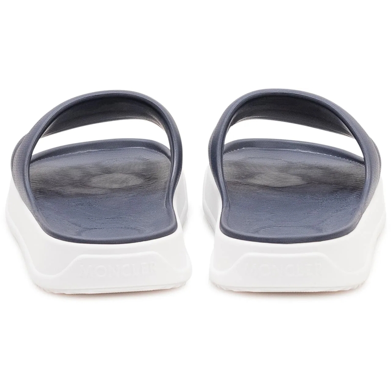 Moncler Hausschuhe Sandali Slide con Fascia blau(Image 3)