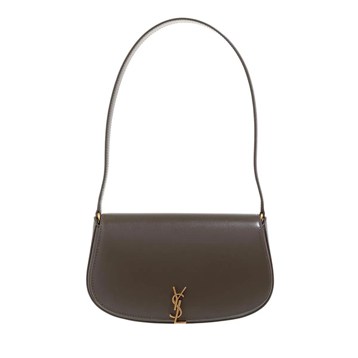 Saint Laurent Crossbody Bags - Ysl Hobo Demi Lune - Gr. unisize - in Braun - für Damen