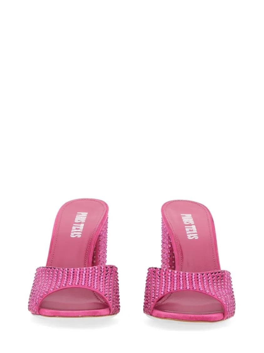 サンダル・ミュール Holly Anja Sandals - Paris Texas - Pink Ruby Paris Texas 105mm Holly Anja Sandals | Pink | FARFETCH CA
