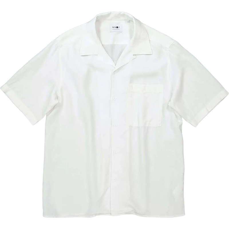 NN. 07 T-shirt No Nationality Julio  Ecru Julio 5029 - Ecru weiß