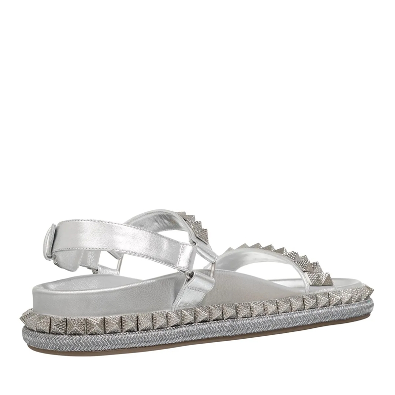 Christian Louboutin Sandalen Pyrabizz Sandal Silver(Image 5)