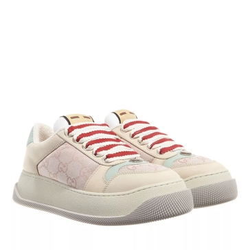 Gucci white canvas on sale sneakers