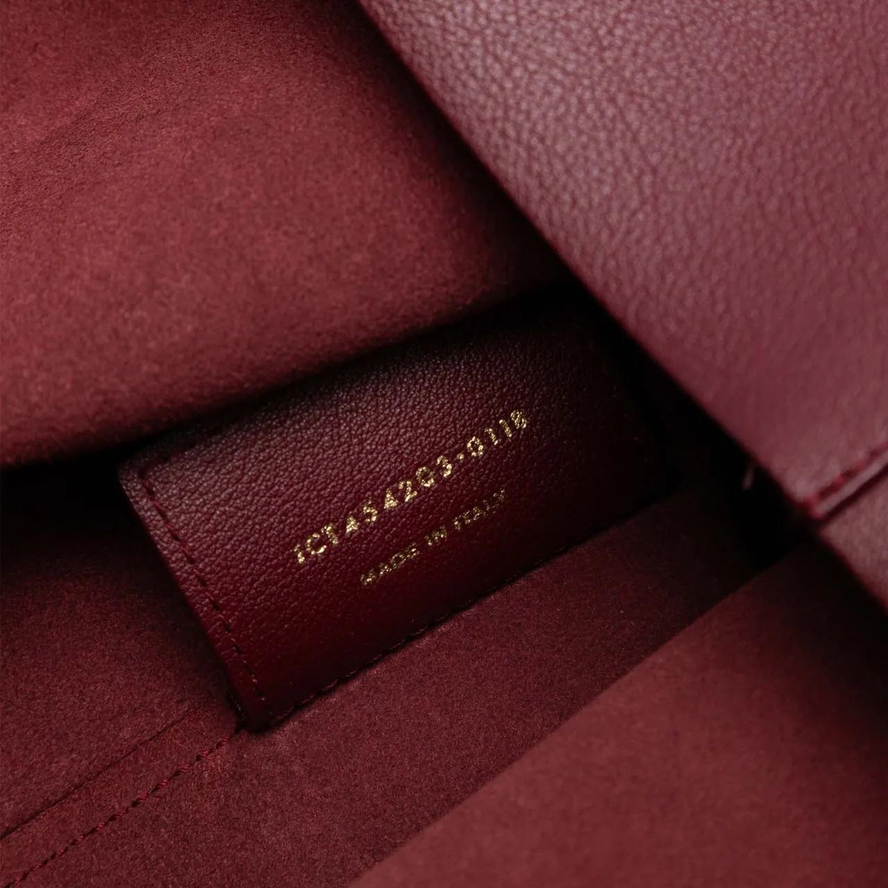 Thumbnail - Saint Laurent Shopper - Leather North South Shopper Tote - Gr. unisize - in Rot - für Damen