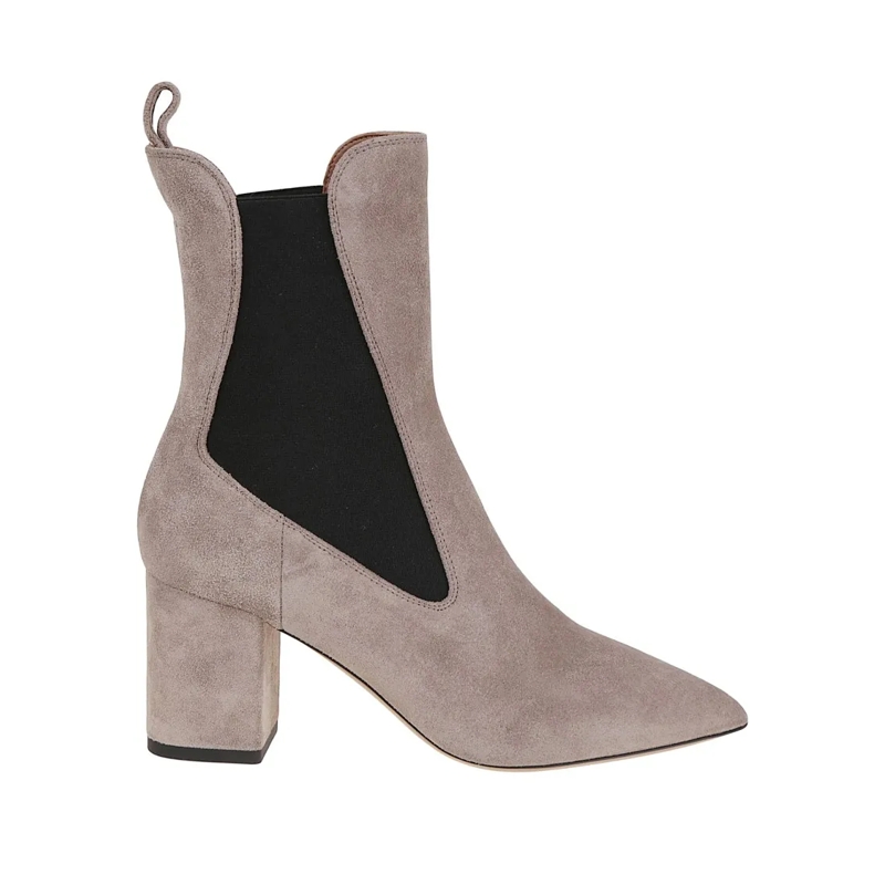 Paris Texas Bottes Anja Suede Ankle Boots Neutrals