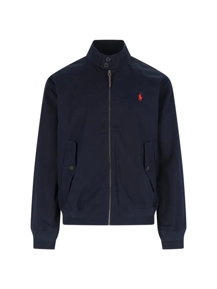Thumbnail - Polo Ralph Lauren - Logo Zip Jacket – Navy Blue - Größe M - blau