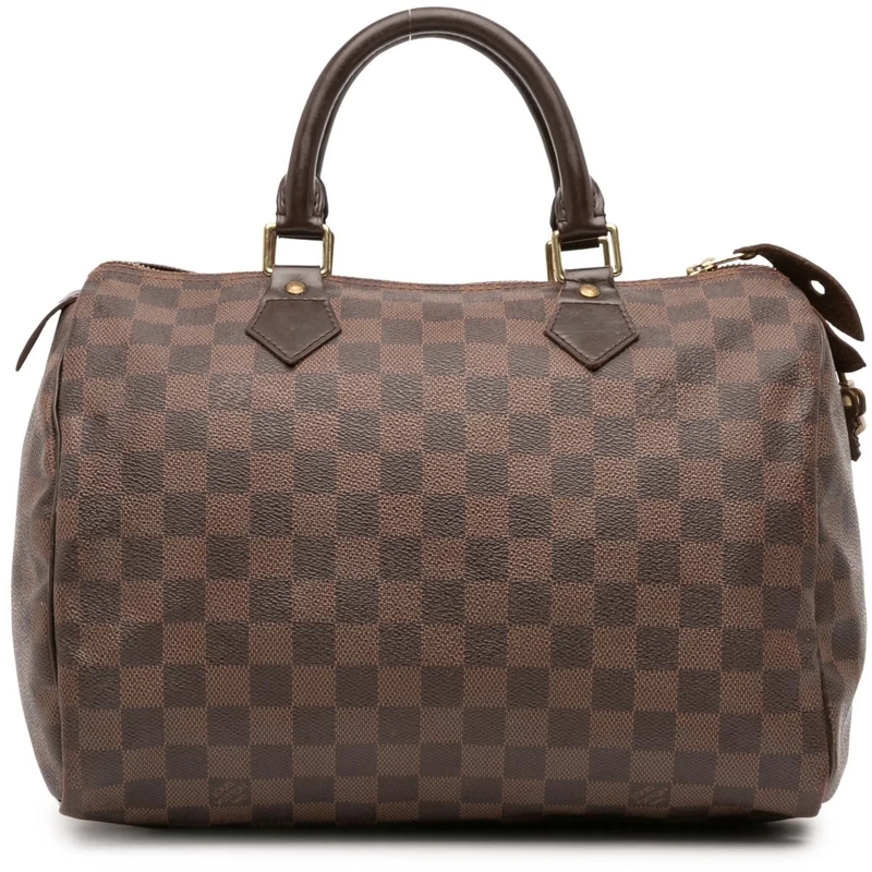 Louis Vuitton Fourre-tout Damier Ebene Speedy 30 braun